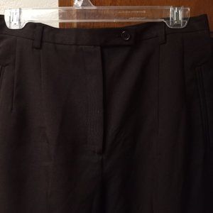 Dark brown dress pants